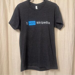 “I Edit Wikipedia” Graphic Tee